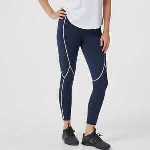 NEW Zuda Dark Navy Z-Leggings with Reflective Coverstitch - Size: XXS